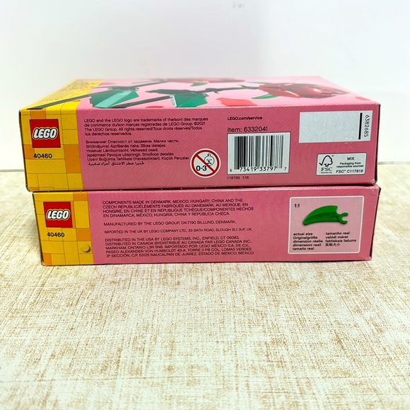 Two Lego Roses 40460 sets! New In Box Sealed Never Opened! - Picture 4 of 6